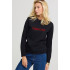 Women's sweatshirt basic /no flis/