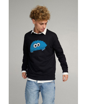 Світшот чоловічий OVERSIZE /no flis/