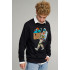 Світшот чоловічий OVERSIZE /no flis/