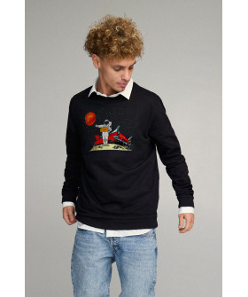 Свитшот мужской OVERSIZE /no flis/