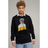 Світшот чоловічий OVERSIZE /no flis/