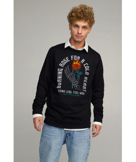 Свитшот мужской OVERSIZE /no flis/