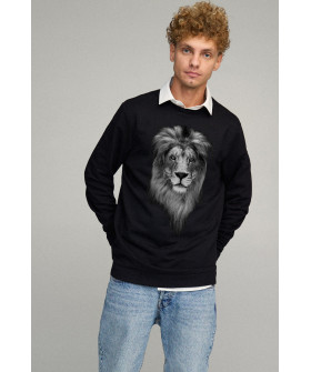 Світшот чоловічий OVERSIZE /no flis/
