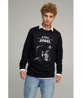 Свитшот мужской OVERSIZE /no flis/
