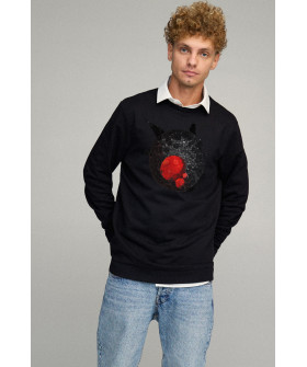 Світшот чоловічий OVERSIZE /no flis/