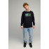Світшот чоловічий OVERSIZE /no flis/