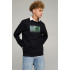 Світшот чоловічий OVERSIZE /no flis/