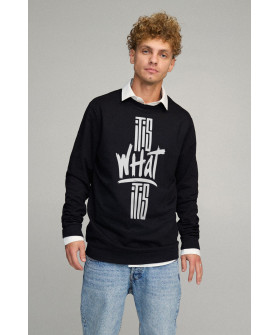 Світшот чоловічий OVERSIZE /no flis/