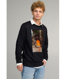 Свитшот мужской OVERSIZE /no flis/