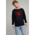 Свитшот мужской OVERSIZE /no flis/
