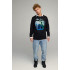 Sweatshirt men's OVERSIZE /no flis/