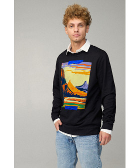 Свитшот мужской OVERSIZE /no flis/