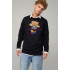 Світшот чоловічий OVERSIZE /no flis/