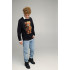 Sweatshirt men's OVERSIZE /no flis/