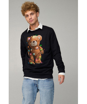 Sweatshirt men's OVERSIZE /no flis/