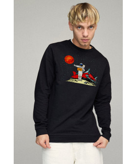 Men's sweatshirt BASIC /no flis/