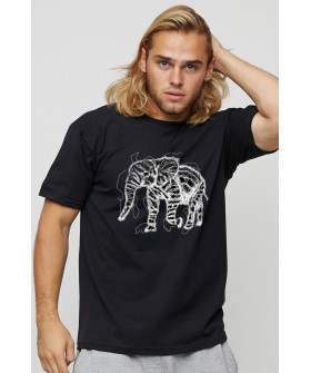 Men's T-shirt basic /air print/