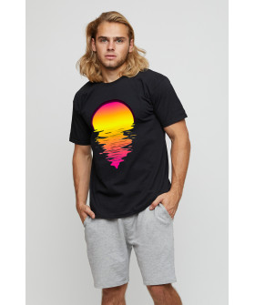 Men's T-shirt basic /air print/
