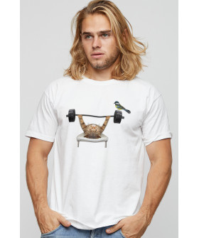 Men's T-shirt basic /air print/