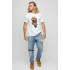 Men's T-shirt basic /air print/