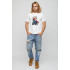 Men's T-shirt basic /air print/