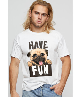Men's T-shirt basic /air print/