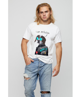 Men's T-shirt basic /air print/