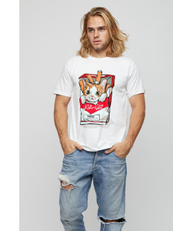 Men's T-shirt basic /air print/