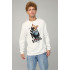 Men's sweatshirt BASIC /no flis/