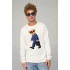 Men's sweatshirt BASIC /no flis/