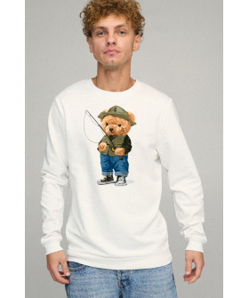 Men's sweatshirt BASIC /no flis/