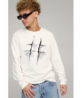 Men's sweatshirt BASIC /no flis/