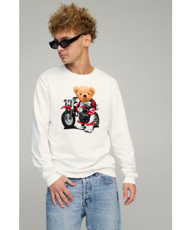 Men's sweatshirt BASIC /no flis/