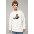 Світшот чоловічий OVERSIZE /no flis/