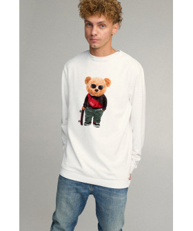 Sweatshirt men's OVERSIZE /no flis/