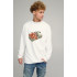 Sweatshirt men's OVERSIZE /no flis/