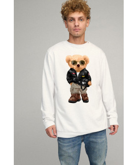 Світшот чоловічий OVERSIZE /no flis/