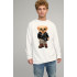 Світшот чоловічий OVERSIZE /no flis/