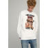Світшот чоловічий OVERSIZE /no flis/