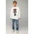 Світшот чоловічий OVERSIZE /no flis/