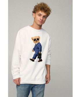 Sweatshirt men's OVERSIZE /no flis/
