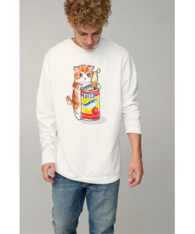 Sweatshirt men's OVERSIZE /no flis/