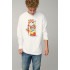 Sweatshirt men's OVERSIZE /no flis/