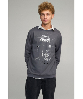 Свитшот мужской OVERSIZE /no flis/