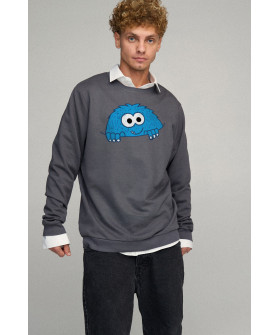 Свитшот мужской OVERSIZE /no flis/