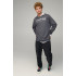 Sweatshirt men's OVERSIZE /no flis/