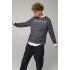 Sweatshirt men's OVERSIZE /no flis/