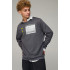 Свитшот мужской OVERSIZE /no flis/