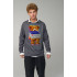 Світшот чоловічий OVERSIZE /no flis/