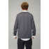 Світшот чоловічий OVERSIZE /no flis/